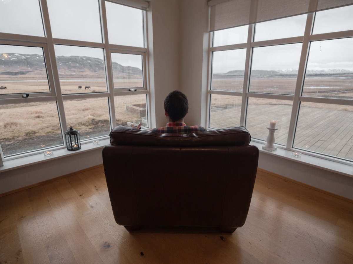 interior de Airbnb en Islandia