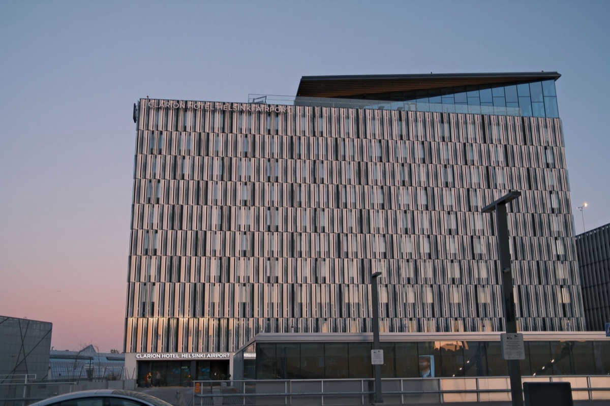 Ijslandse hotelgebouw