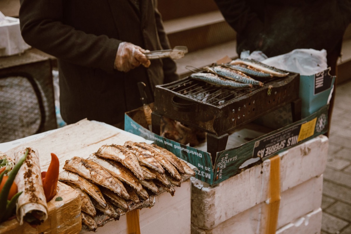 Mercado de comida local en Islandia