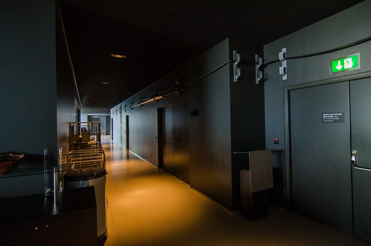 Interno do Hall de Concerto Harpa