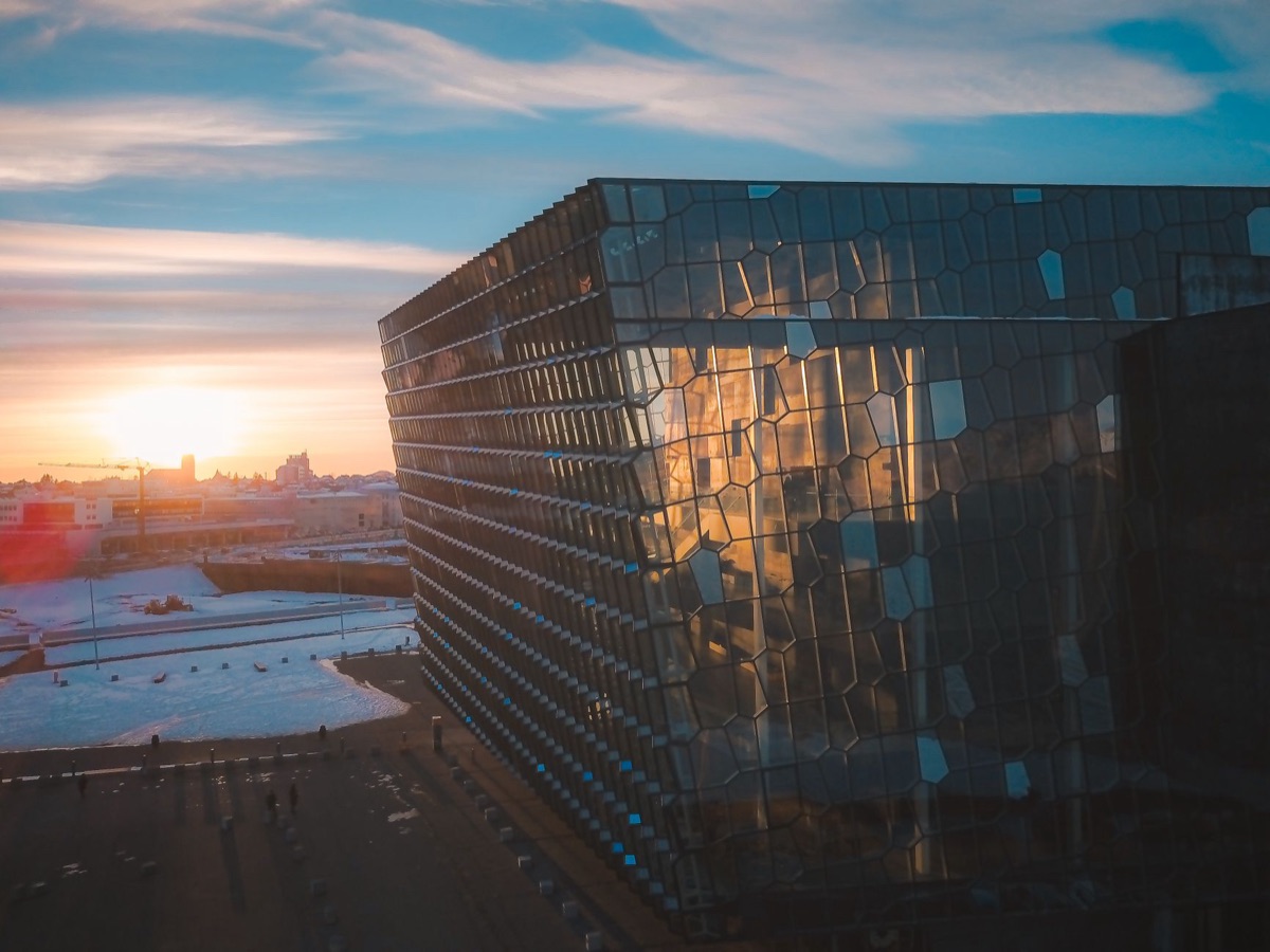 edifício da câmara de reykjavik