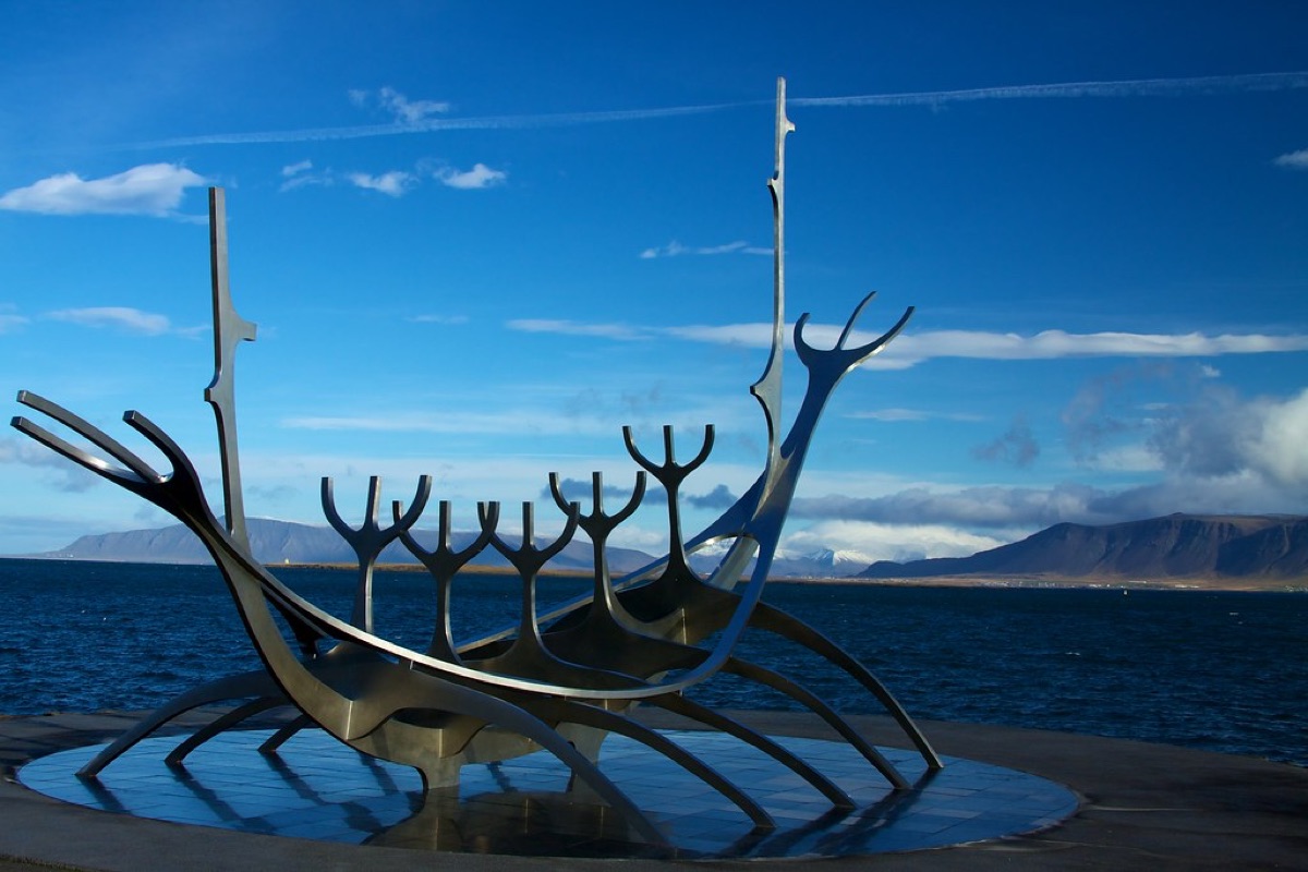 Icelandic summer beach